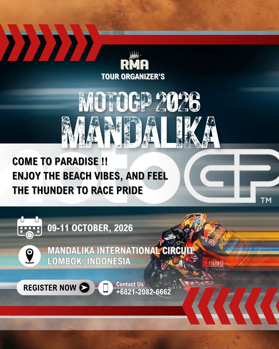 SPEKTAKULER!! MOTOGP MANDALIKA 2026